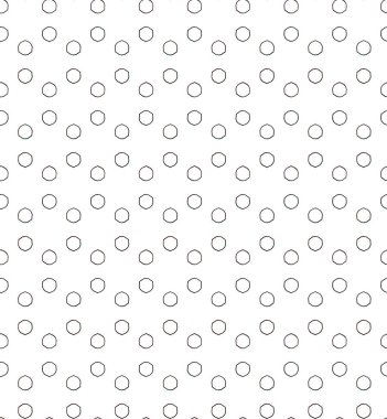 Geometrik soyut dikişsiz desen, vektör illüstrasyonu