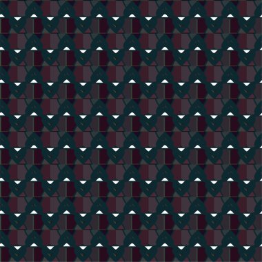 Geometrik soyut dikişsiz desen, vektör illüstrasyonu