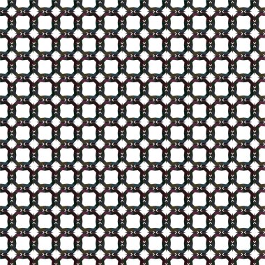 soyut geometrik dikişsiz desen, vektör illüstrasyonu