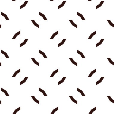 Geometrik soyut dikişsiz desen, vektör illüstrasyonu