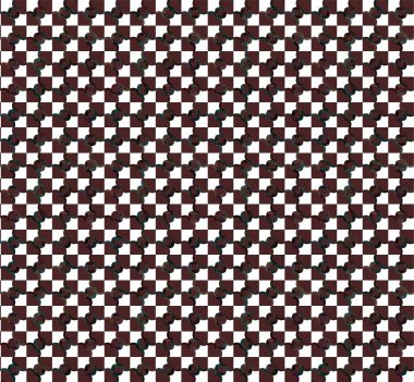 Geometrik soyut dikişsiz desen, vektör illüstrasyonu