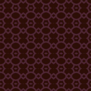 Süslü, soyut, dikişsiz desen, vektör illüstrasyonu