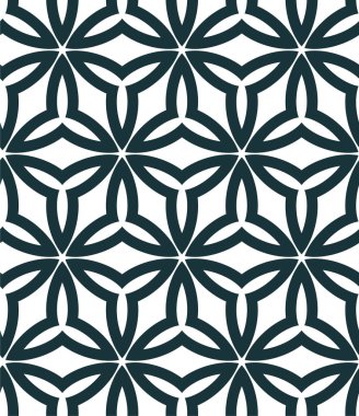 soyut geometrik dikişsiz desen, vektör illüstrasyonu 