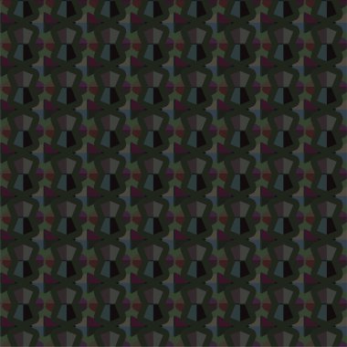 Geometrik soyut dikişsiz desen, vektör illüstrasyonu