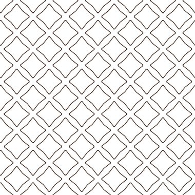 Geometrik soyut dikişsiz desen, vektör illüstrasyonu
