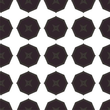 Geometrik soyut dikişsiz desen, vektör illüstrasyonu
