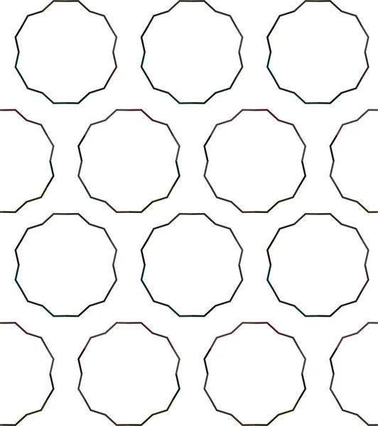 Ornamentaal Abstract Naadloos Patroon Vector Illustratie — Stockvector