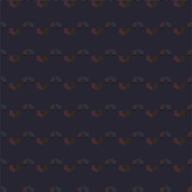 Geometrik soyut dikişsiz desen, vektör illüstrasyonu