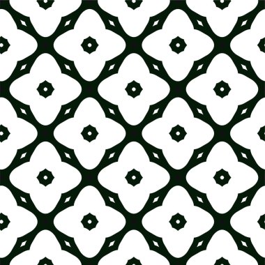Geometrik soyut dikişsiz desen, vektör illüstrasyonu