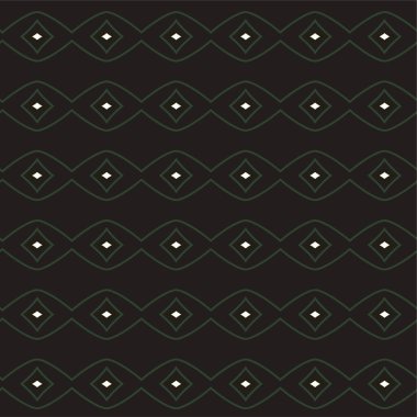 Geometrik soyut dikişsiz desen, vektör illüstrasyonu