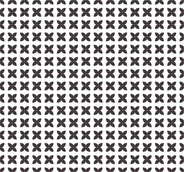 Geometrik soyut dikişsiz desen, vektör illüstrasyonu