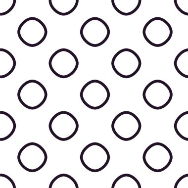 Geometrik soyut dikişsiz desen, vektör illüstrasyonu