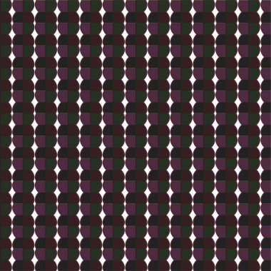 Geometrik soyut dikişsiz desen, vektör illüstrasyonu