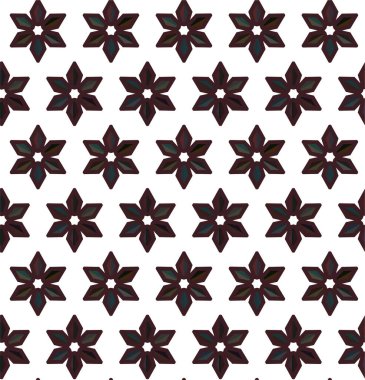 Geometrik soyut dikişsiz desen, vektör illüstrasyonu