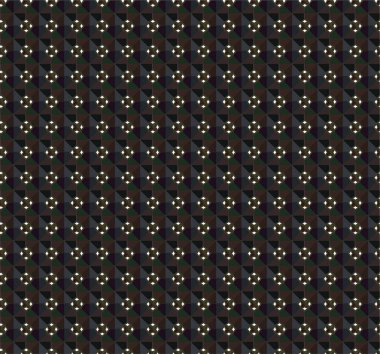 Geometrik soyut dikişsiz desen, vektör illüstrasyonu