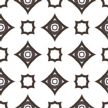 soyut geometrik dikişsiz desen, vektör illüstrasyonu 