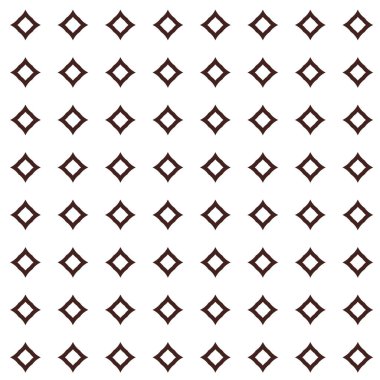 Geometrik soyut dikişsiz desen, vektör illüstrasyonu