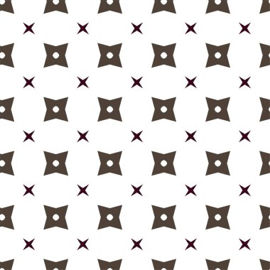 Geometrik soyut dikişsiz desen, vektör illüstrasyonu