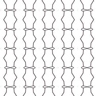Süslü, soyut, dikişsiz desen, vektör illüstrasyonu