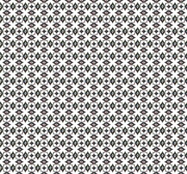 Geometrik soyut dikişsiz desen, vektör illüstrasyonu