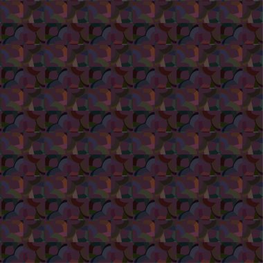 Geometrik soyut dikişsiz desen, vektör illüstrasyonu