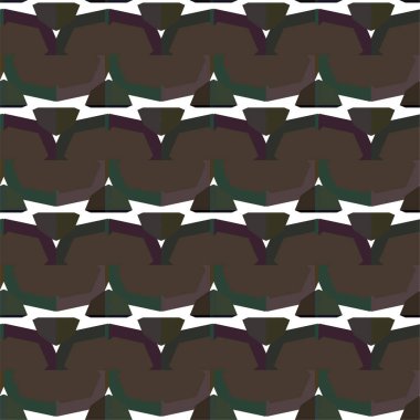 Geometrik soyut dikişsiz desen, vektör illüstrasyonu