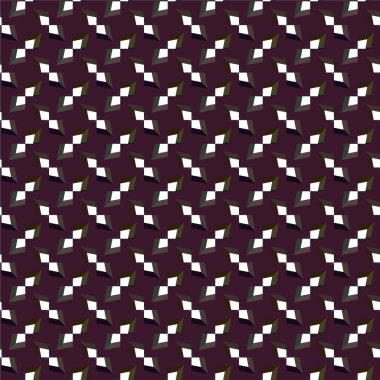 Geometrik soyut dikişsiz desen, vektör illüstrasyonu