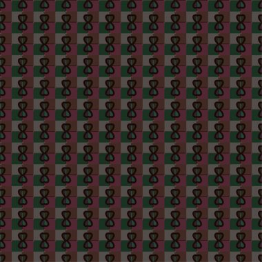 Geometrik soyut dikişsiz desen, vektör illüstrasyonu