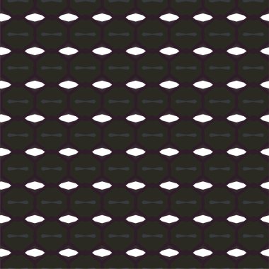 Geometrik soyut dikişsiz desen, vektör illüstrasyonu