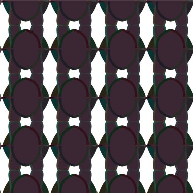 Geometrik soyut dikişsiz desen, vektör illüstrasyonu