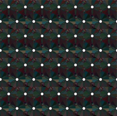 Geometrik soyut dikişsiz desen, vektör illüstrasyonu