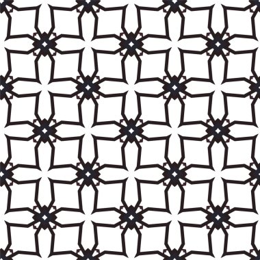 soyut geometrik dikişsiz desen, vektör illüstrasyonu
