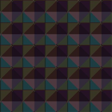 Geometrik soyut dikişsiz desen, vektör illüstrasyonu