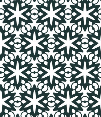 soyut geometrik dikişsiz desen, vektör illüstrasyonu 