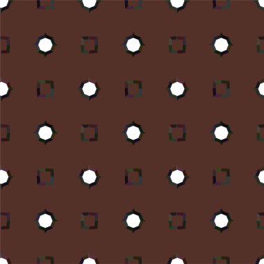 Geometrik soyut dikişsiz desen, vektör illüstrasyonu