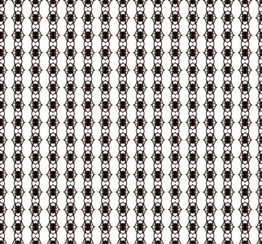 Süslü, soyut, dikişsiz desen, vektör illüstrasyonu