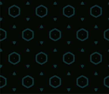 soyut geometrik dikişsiz desen, vektör illüstrasyonu