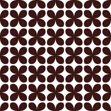 Süslü, soyut, dikişsiz desen, vektör illüstrasyonu