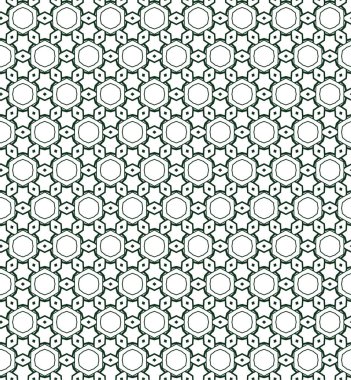 Geometrik soyut dikişsiz desen, vektör illüstrasyonu