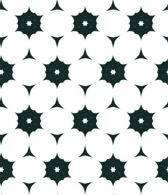 Geometrik soyut dikişsiz desen, vektör illüstrasyonu