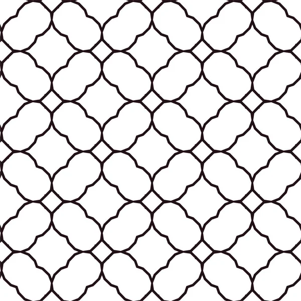 Geometrik soyut dikişsiz desen, vektör illüstrasyonu