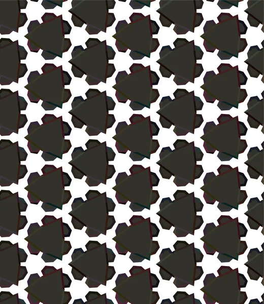Geometrik soyut dikişsiz desen, vektör illüstrasyonu