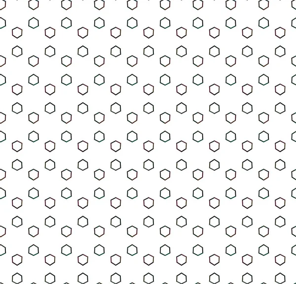 Geometrik soyut dikişsiz desen, vektör illüstrasyonu