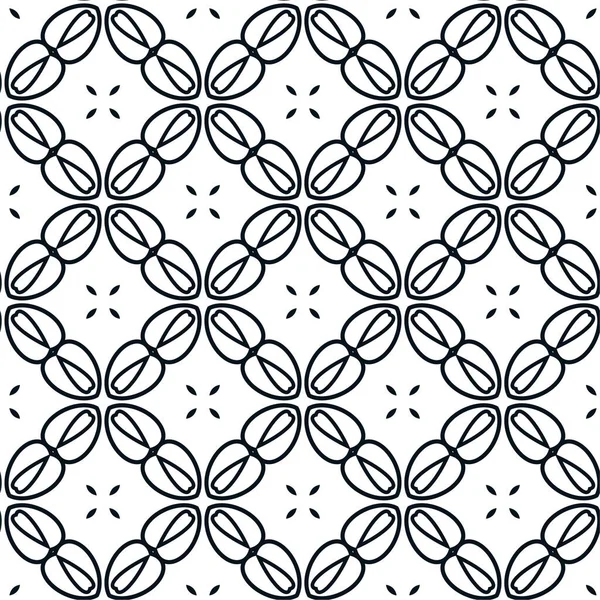 Geometrik soyut dikişsiz desen, vektör illüstrasyonu