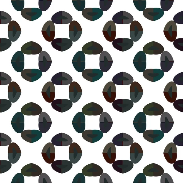 Schéma Géométrique Abstrait Sans Couture Illustration Vectorielle — Image vectorielle