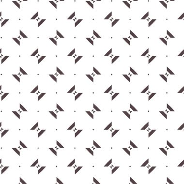 Geometrik soyut dikişsiz desen, vektör illüstrasyonu