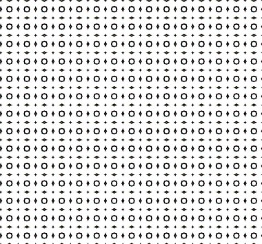 Geometrik soyut dikişsiz desen, vektör illüstrasyonu