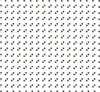 Geometrik soyut dikişsiz desen, vektör illüstrasyonu