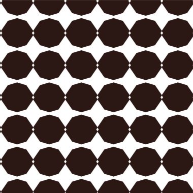 Geometrik soyut dikişsiz desen, vektör illüstrasyonu