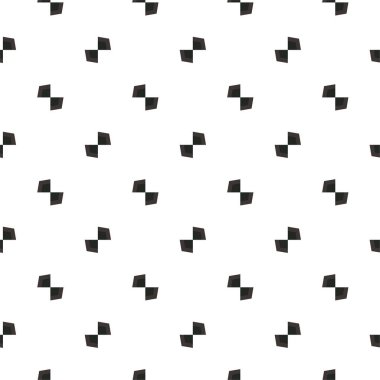 Geometrik soyut dikişsiz desen, vektör illüstrasyonu